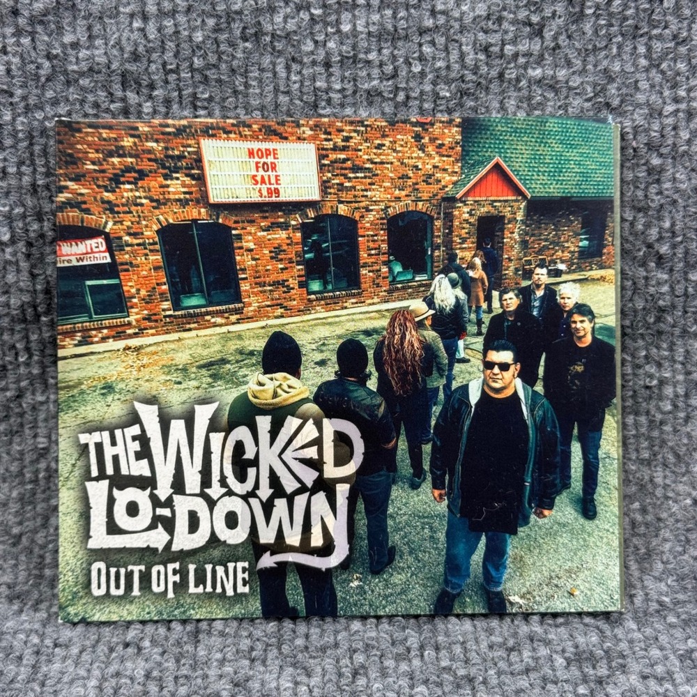 The Wicked Lo-Down: Out of Line (CD‎ 2024 Gulf Coast Records) Blues Rock